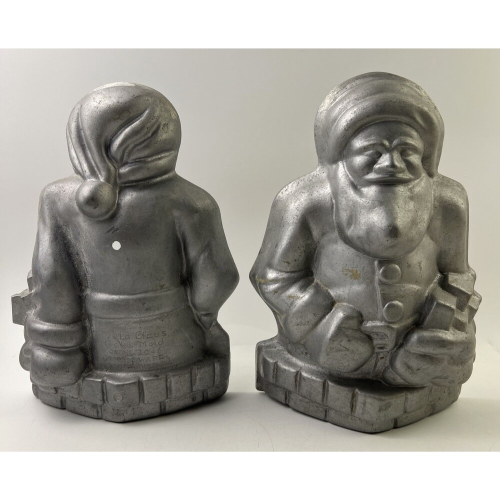 Nordic Ware Santa Claus Cake Mold Cat No. 204 Made in Mpls., MN